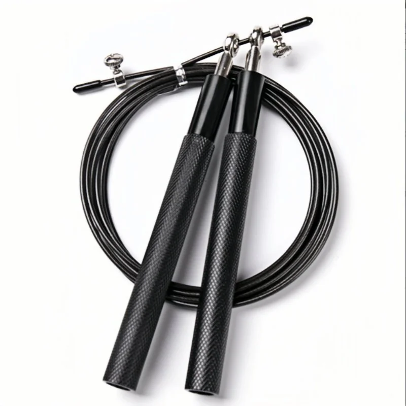 1 Kit Corda Pular Profissional 3 Metro AçO Rolamento PromoçãO