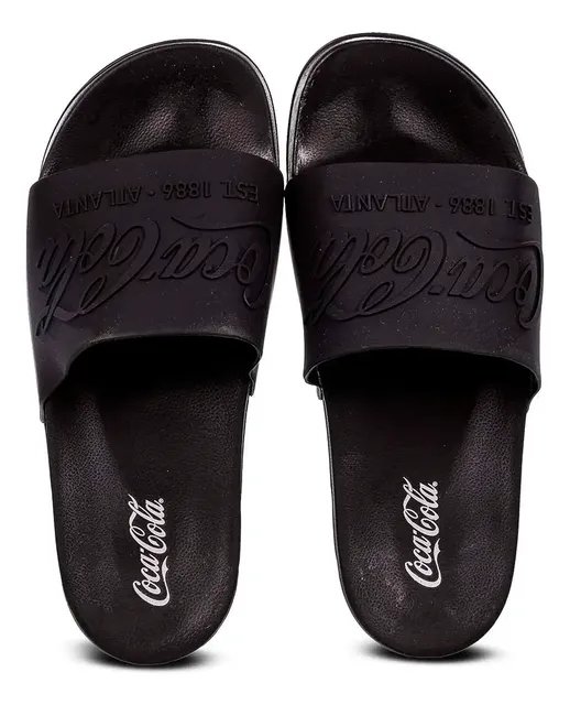 Chinelo Sandália Coca Cola Slide Coke Bold Original