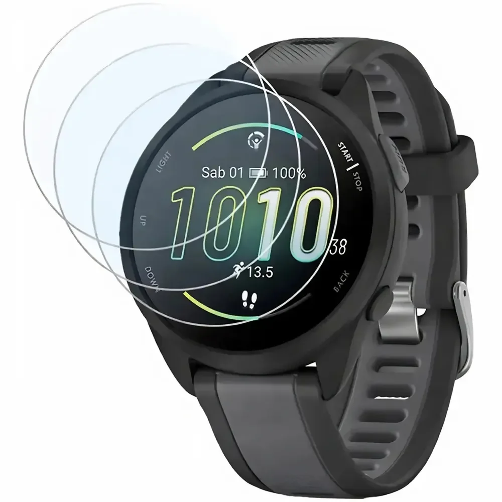 Kit 3 Película De Vidro Para Garmin Forerunner 55