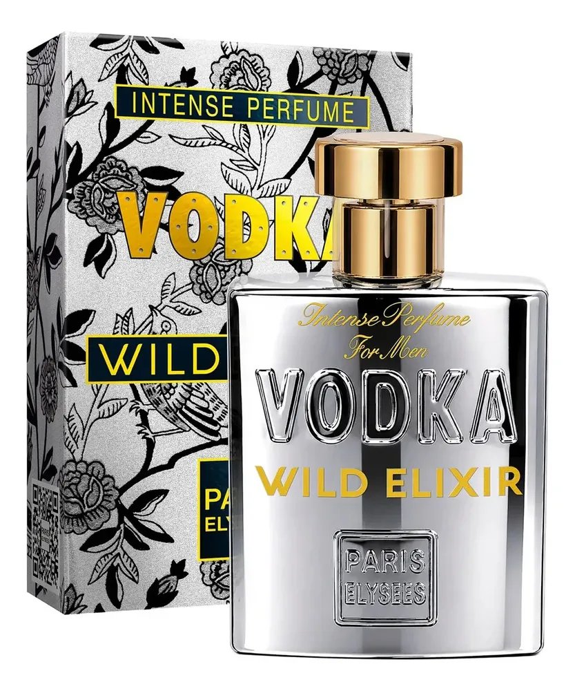 Perfume Vodka Wild Elixir Paris Elysees Masculino 100ml