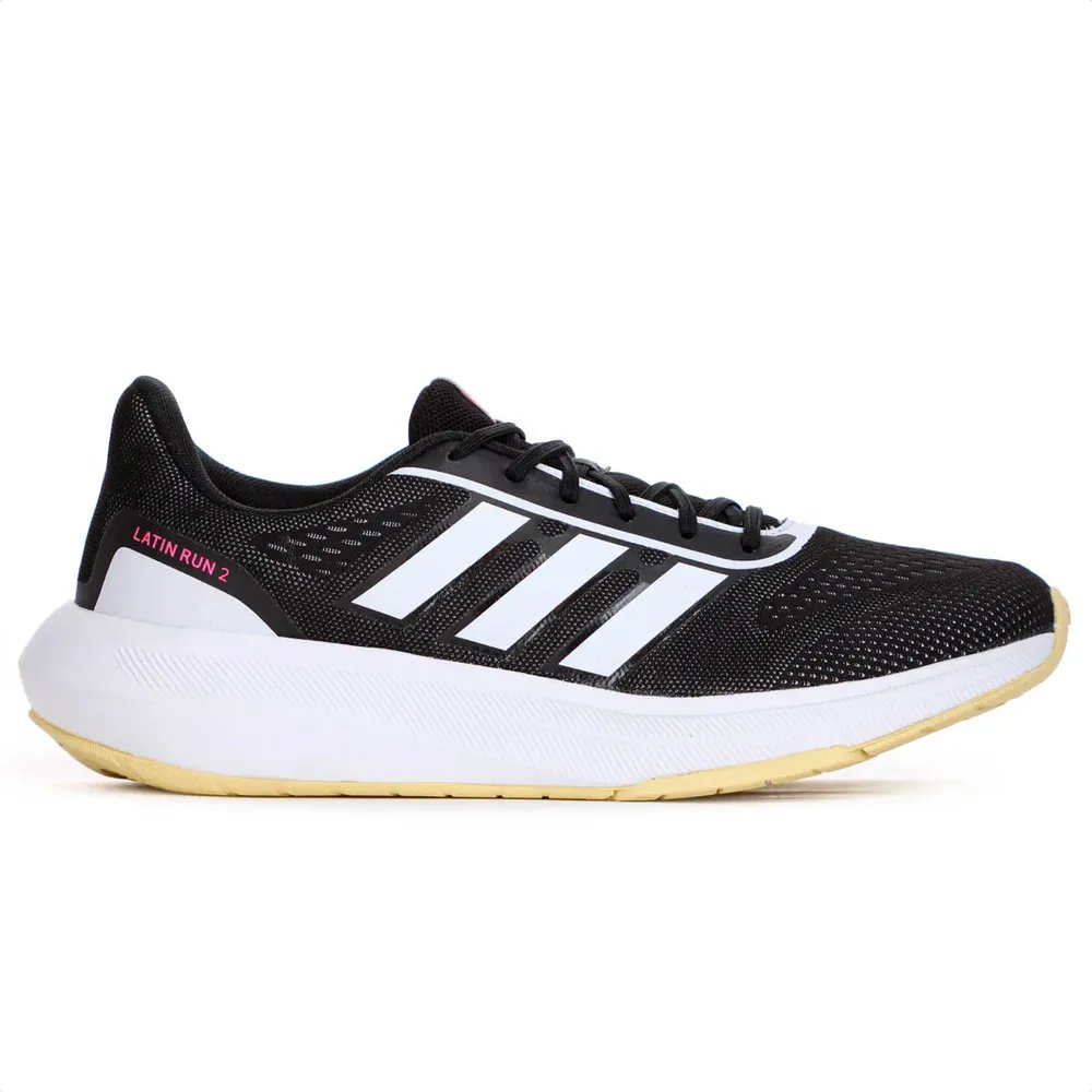 Tênis adidas Latin Run 2.0 Eva Antiderrapante Confortável Preto 39 Br