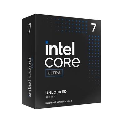 Processador Intel Core Ultra 7 265KF, 3.9GHz (5.5GHz Turbo), Cache 30MB, 20 Núcleos, 20 Threads, LGA 1851, Sem Vídeo Integrado - BX80768265KF
