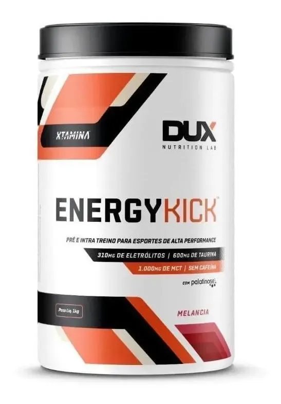 Energy Kick Melancia 1kg Pré Treino Repositor Dux Nutrition