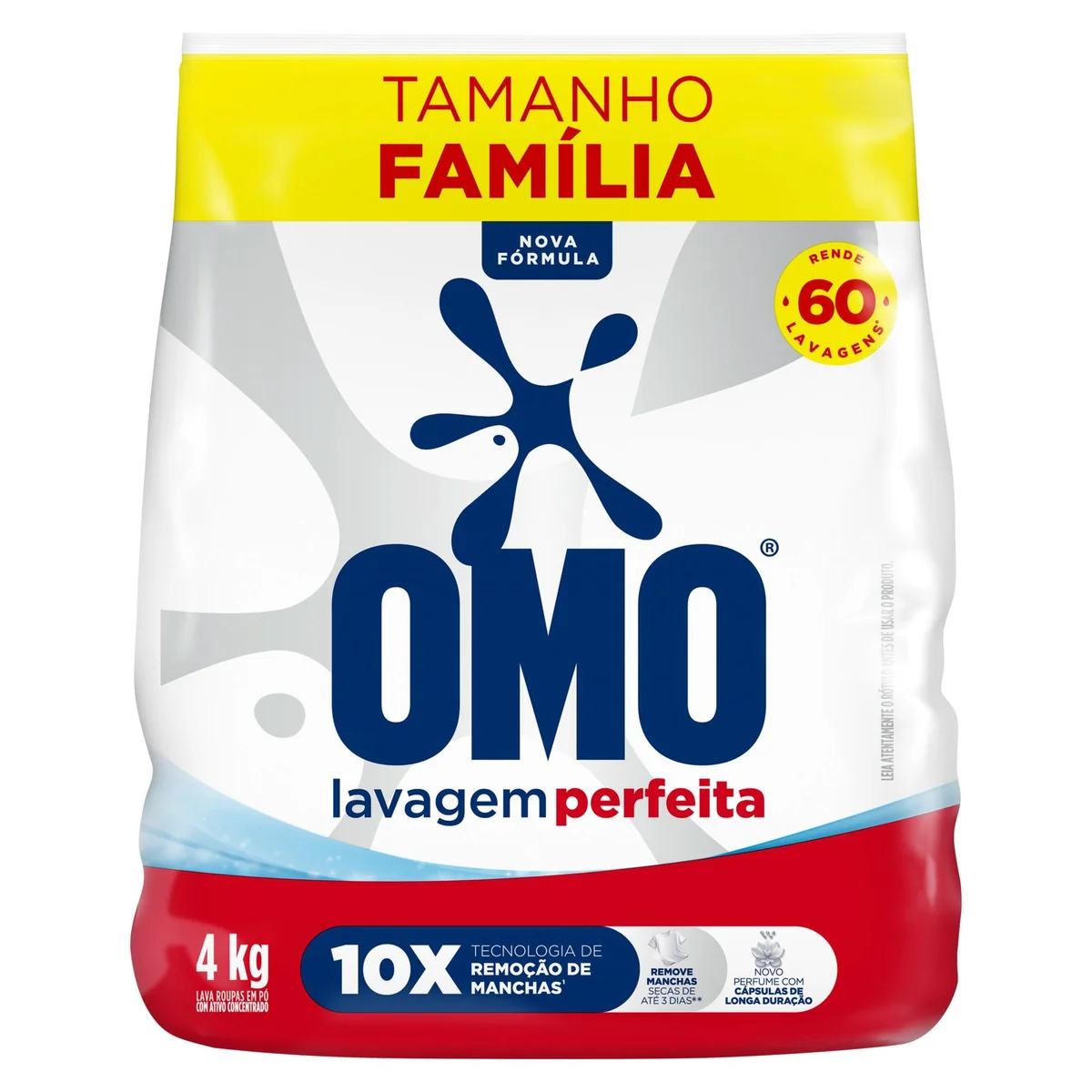 Omo Sabão em Pó Lavagem Perfeita 4Kg