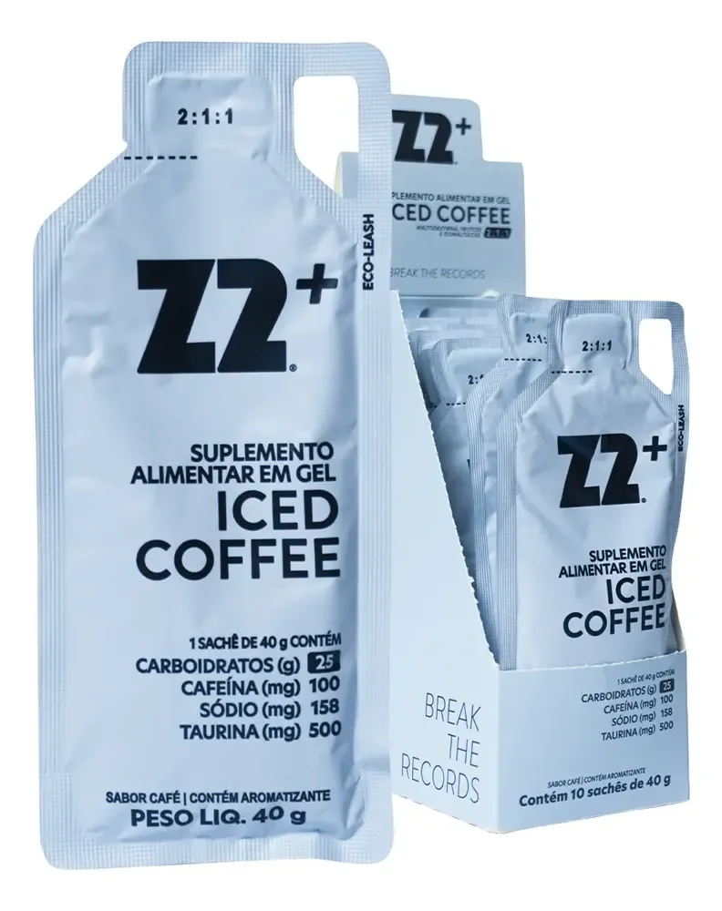 Energy Gel Z2+ Iced Coffee Box 10 Unidades