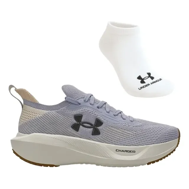 Kit Tênis Feminino Under Armour Charged Slight 3 Se E Meia