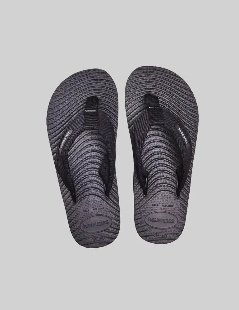 Sandalias Surfer Coast Havaianas Novo Grafite Lisa 37/38