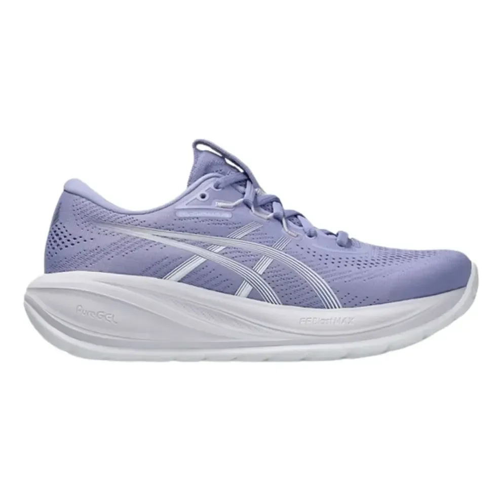 Tênis Feminino Gel-cumulus 28 Asics Academia Corrida Treino Lilás/branco Lisa 38 Br