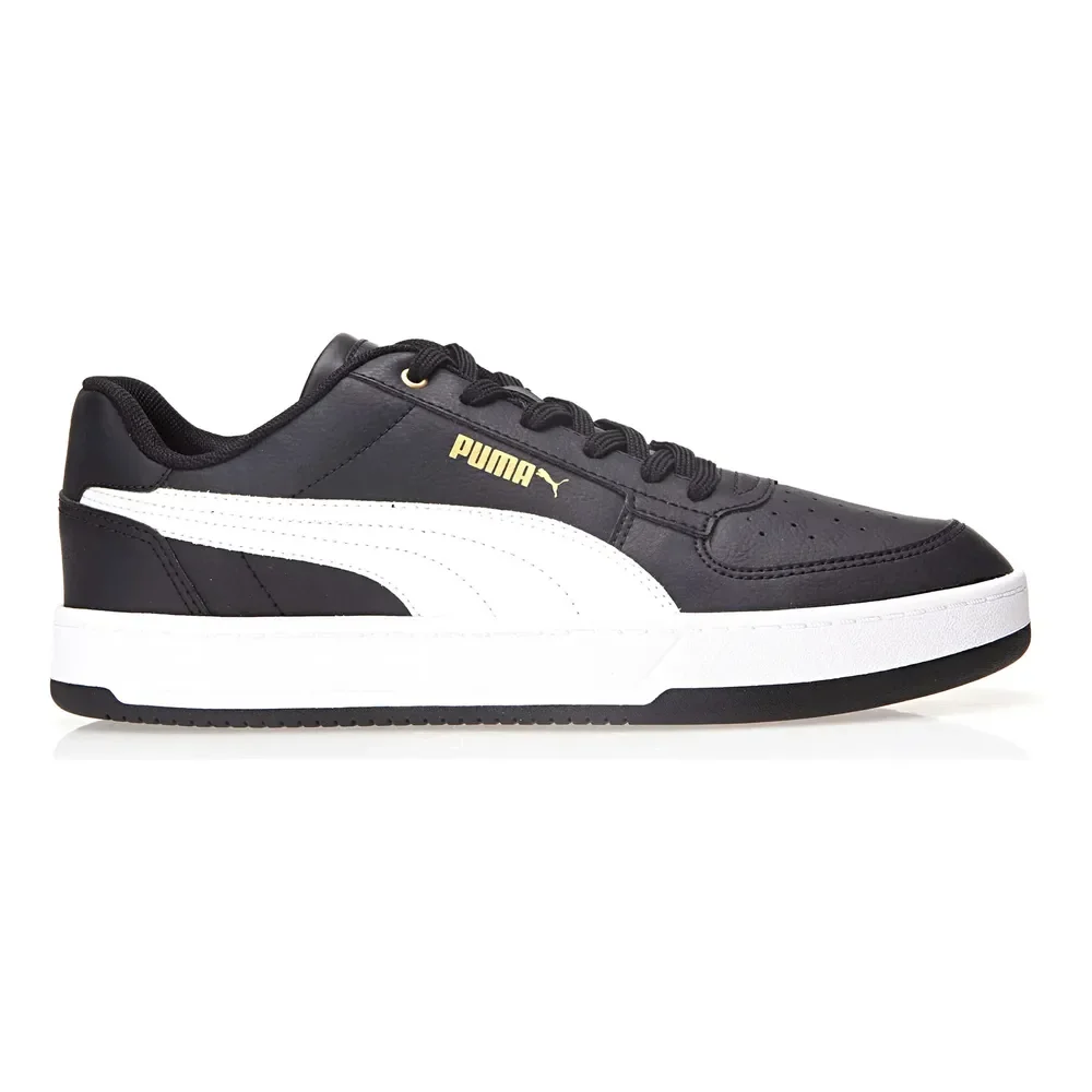 Tênis Masculino Caven 2.0 Puma Puma Black-puma White-gold Liso 42