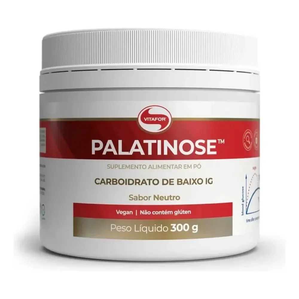 Palatinose Vitafor Vegano 300g Sabor Neutro