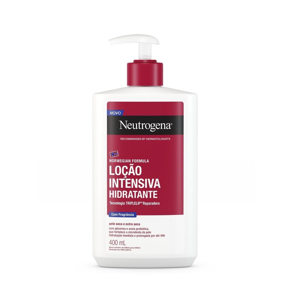Hidratante Corporal Neutrogena Norwegian Intensivo, Com Fragrância, 400ml