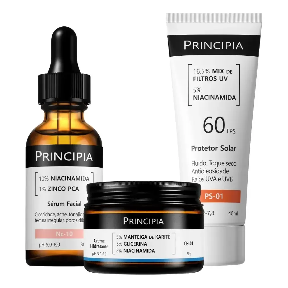 Principia Kit Uniformiza, Hidrata E Protege Fps 60 Todo Tipo De Pele Dia/noite