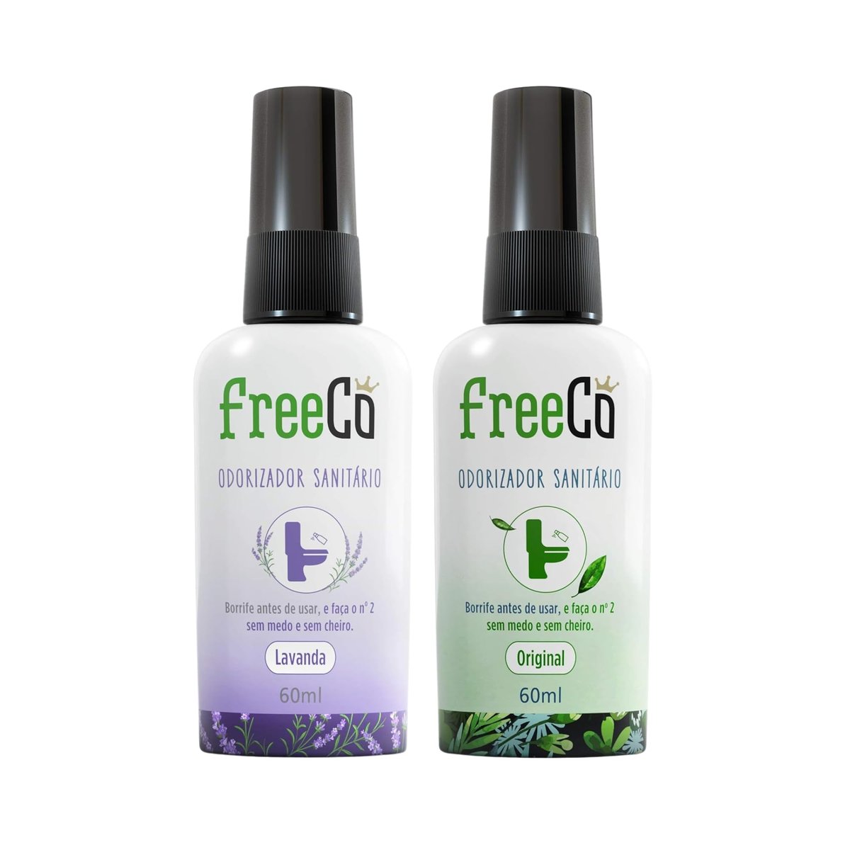Freecô Bloqueador De Odores Sanitários - Pack Original + Lavanda
