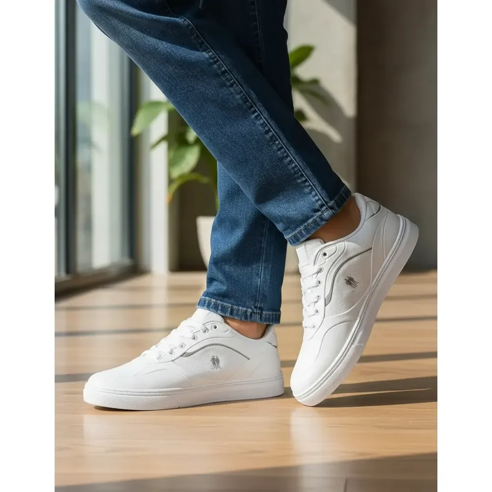 Tênis Casual Street Polo Wear Branco 39 Br