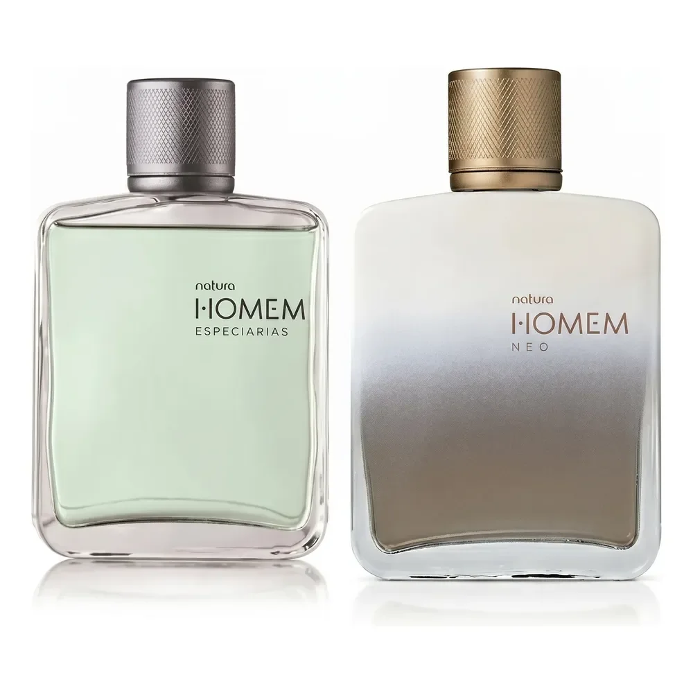 Kit Natura Homem: Deo Colônia Especiarias 100ml + Deo Colônia Neo 100ml