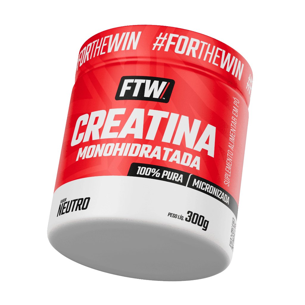 Creatina Monohidratada Pura 300g - FTW