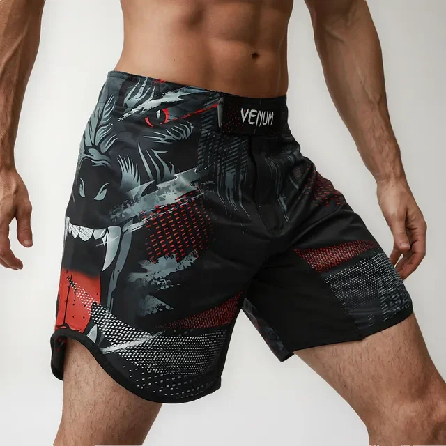 Bermuda Venum Lobo Short Mma Muay Thai Luta Masculino