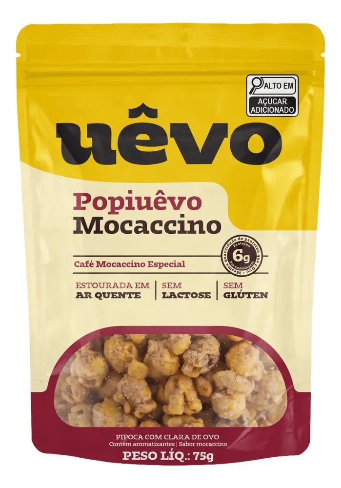Pipoca Proteica Refil De 75g Uevo