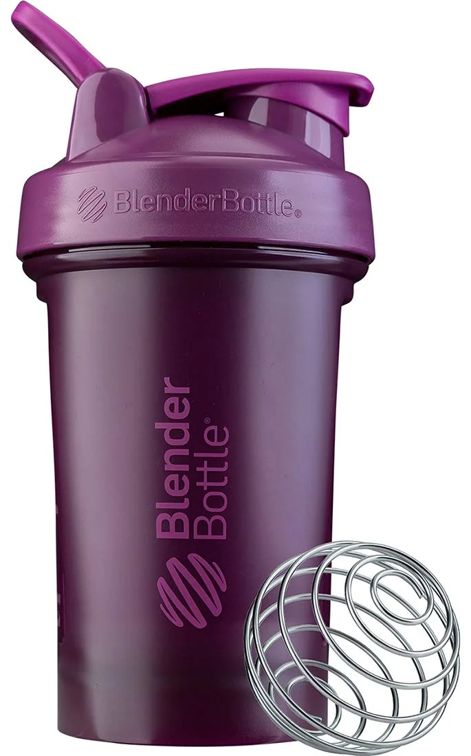 Garrafa coqueteleira BlenderBottle Classic V2, 590 ml, roxo