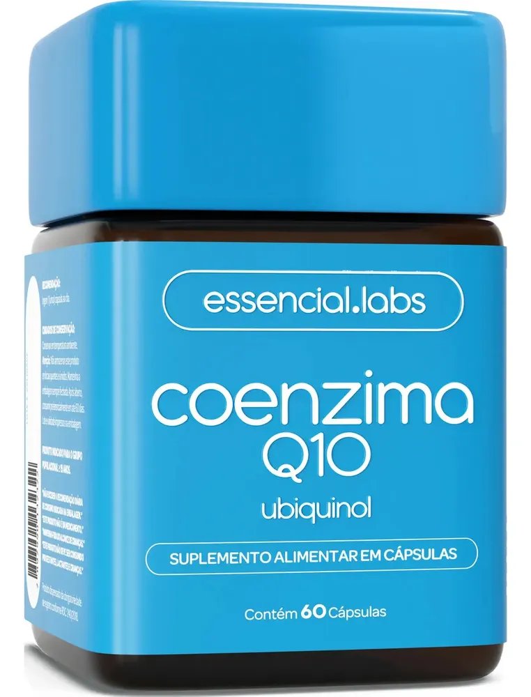 COENZIMA Q10 UBIQUINOL 100mg por Cápsula - 60 Cápsulas - Fórmula Concentrada com Matéria-prima Importada