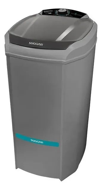 Tanquinho De Lavar Roupas Suggar 10kg Lavamax Eco Le1021pr 220v Prata