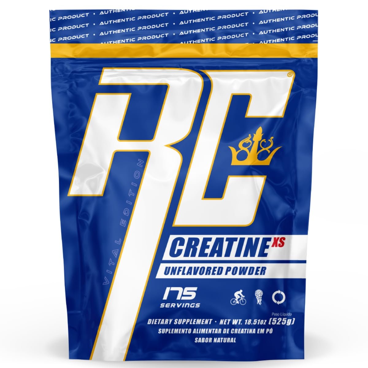 Creatina 100% Pura - Ronnie Coleman (525g Refil)
