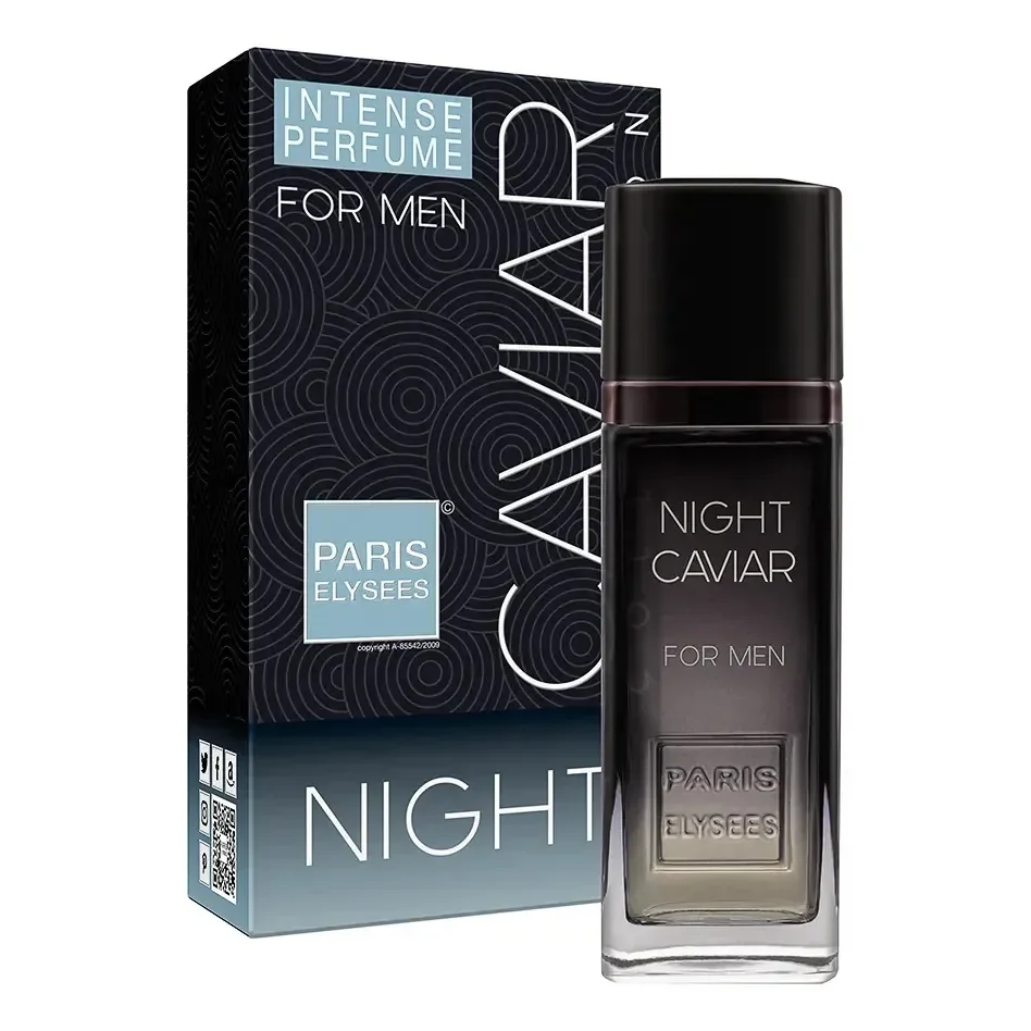 Perfume Night Caviar Paris Elysees Masculino Intense 100ml