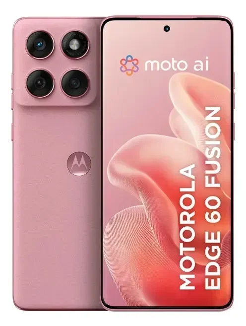 Smartphone Motorola Edge 60 Fusion 5g - 256gb 8gb Ram+8gb Ram Boost 50mp Sony Ai Camera Ip68 Nfc - Rosa