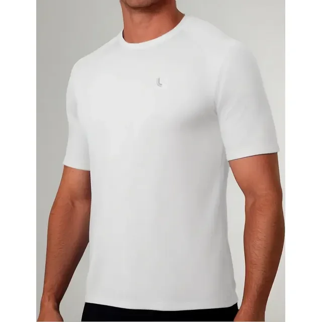 Camiseta Básica Lupo  Dry Fit Confortável Academia