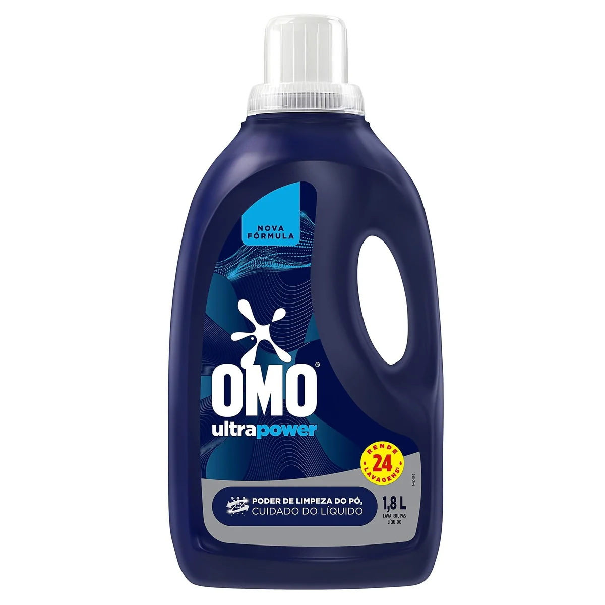 OMO Lava-Roupas Líquido Ultra Power Frasco 1,8L