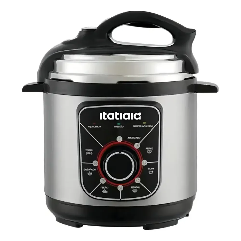 Panela De Pressão Elétrica Itatiaia Essencial 3 Litros Inox 127v