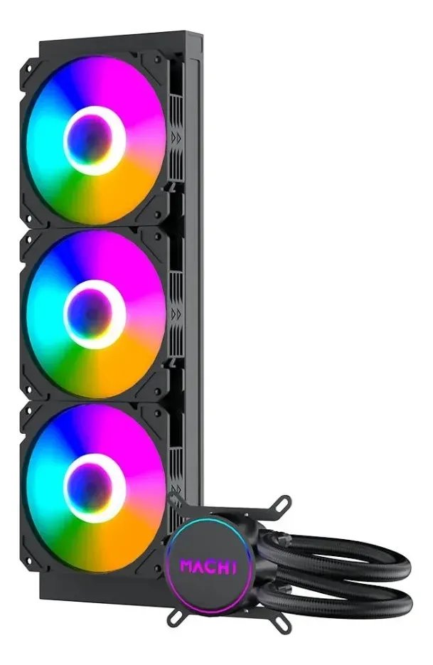 Water Cooler Mach1 Logic Gk360 Rgb 360mm Preto Preto
