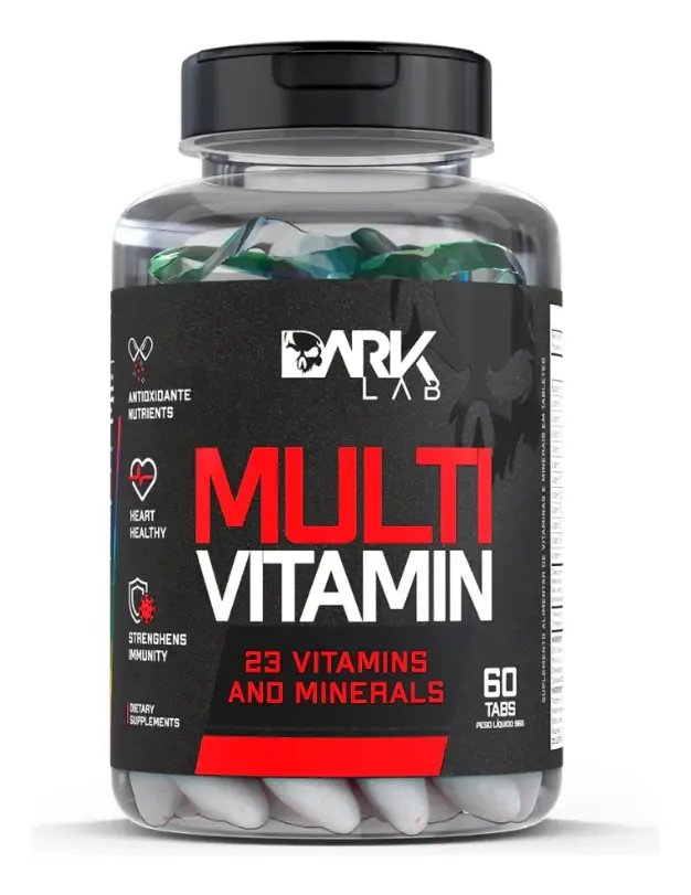 Multivitaminico 60 Tab - Dark Lab (1 tablet por dia)