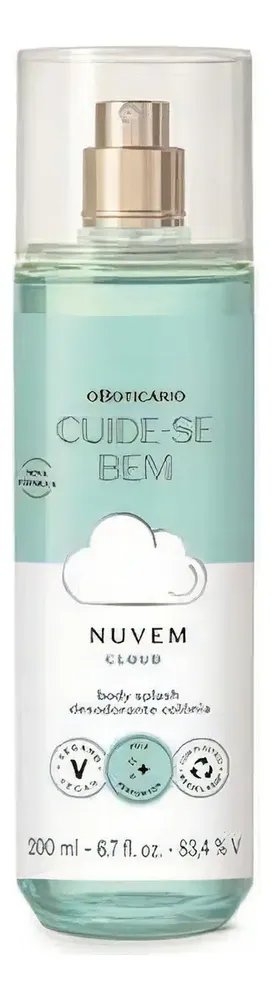 Colônia Body Splash Cuide-se Bem Nuvem 200ml - O Boticário