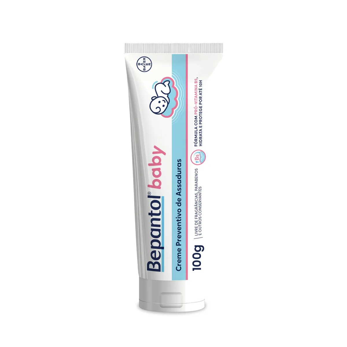 Bepantol Baby Pomada Assadura Bebe, Hipoalergênica, 100g