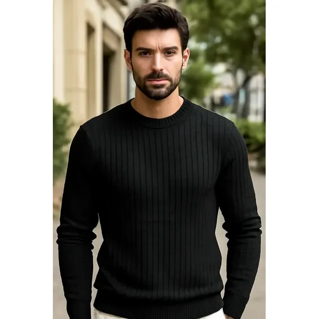 Blusa De Frio Suéter Masculino Lã Tricot