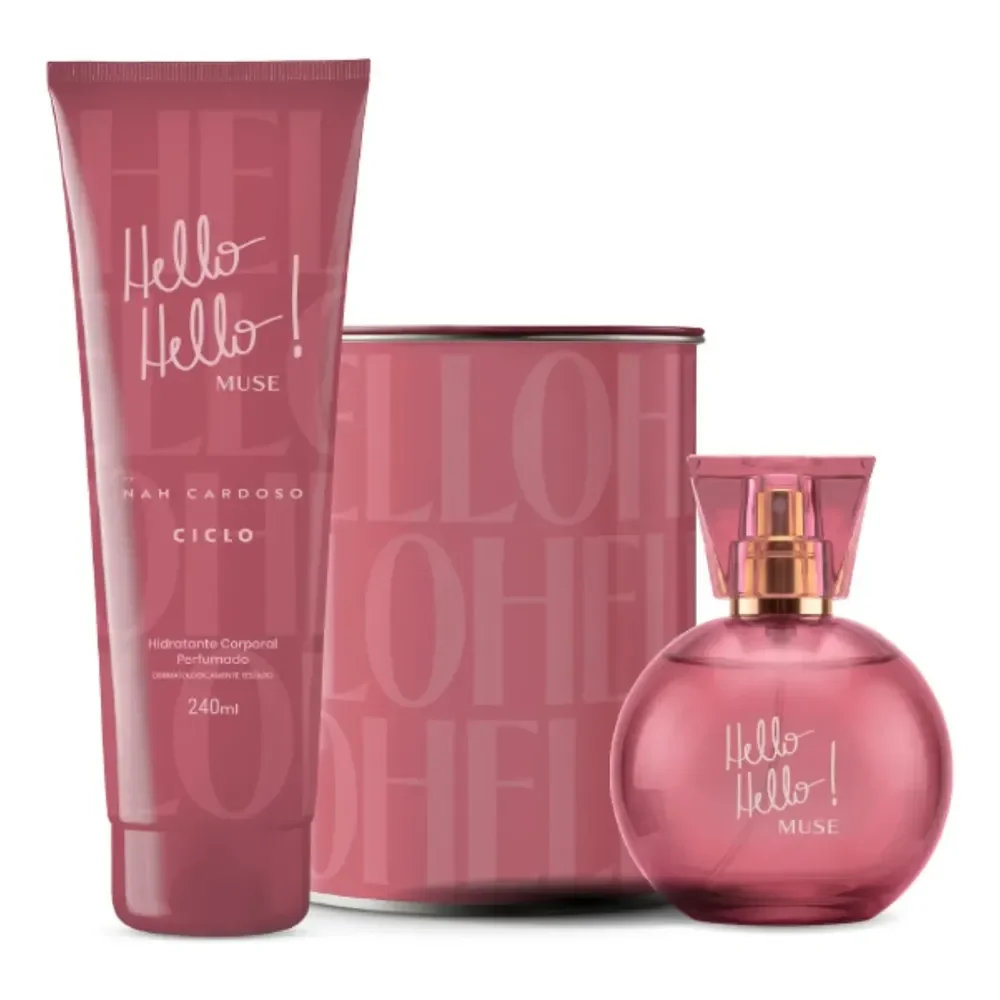 Combo Kit Muse Deo Colônia 100ml + Loção Hidratante  Perfume Feminino