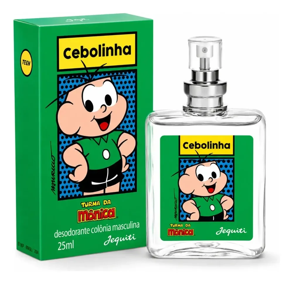 Colônia Turma Da Mônica Cebolinha Jequiti 25mL