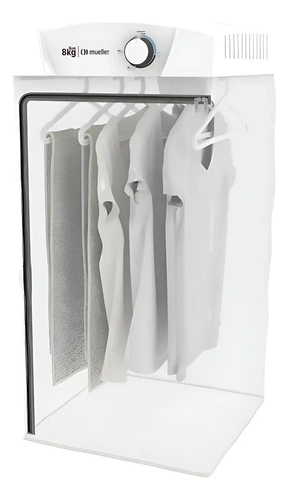 Secadora De Roupas Sun De Parede 8 Kg Branca Mueller 110v Branco 110v
