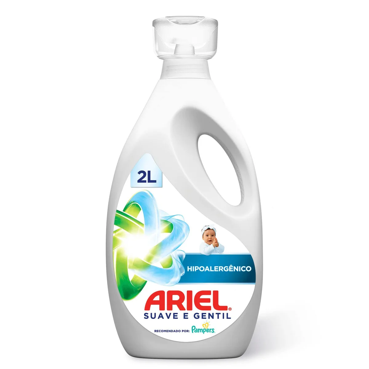 Ariel Sabão Líquido Suave e Gentil 2L