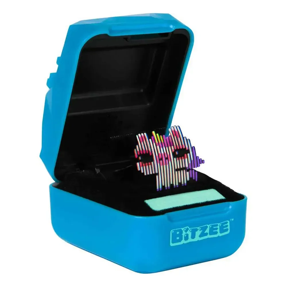 Pet Mágico Virtual Interativo Bitzee 3815 Sunny Brinquedos Azul