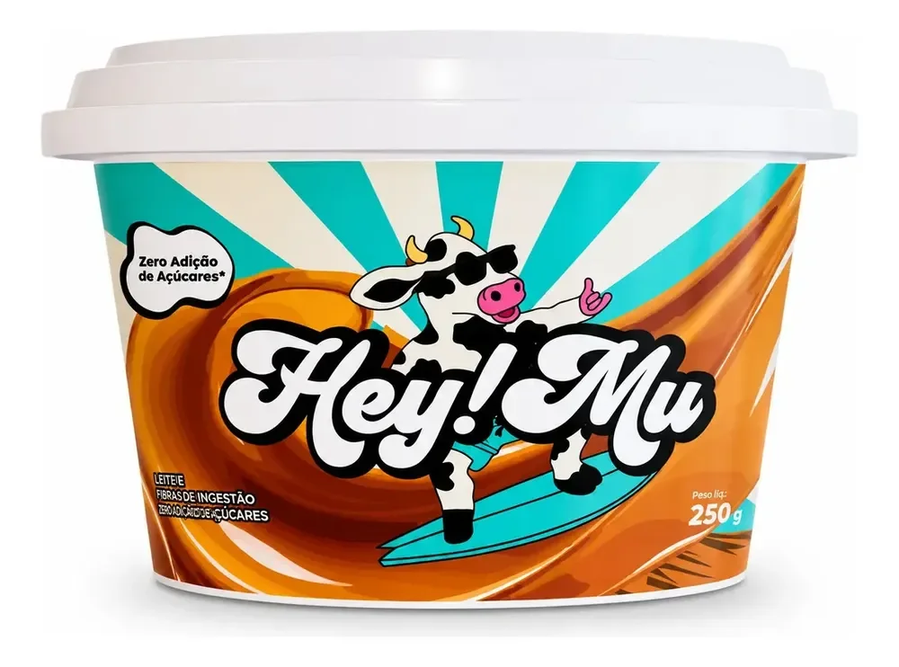 Doce De Leite Hey Mu 250g Sem Adicao De Acucar