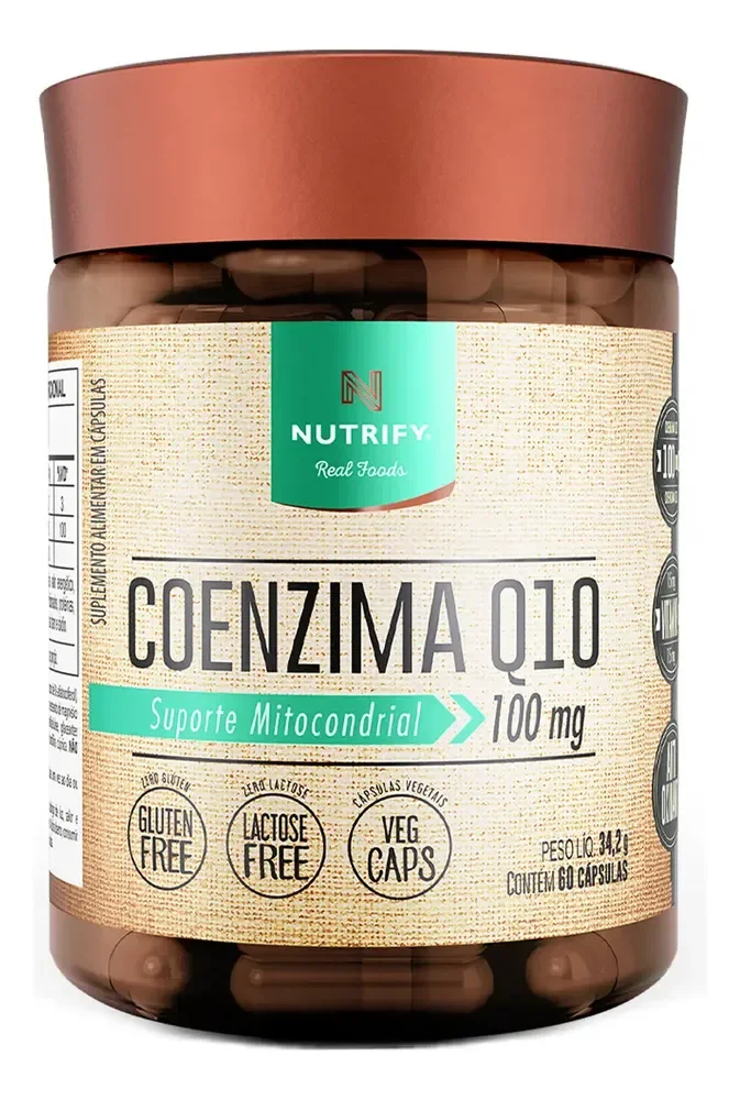 Coenzima Q10 - Nutrify 60 cápsulas