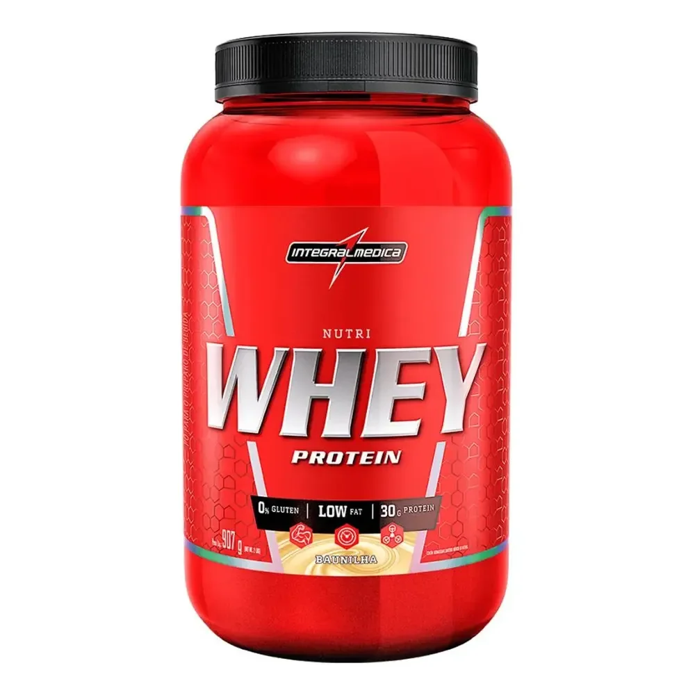 Nutri Whey Protein Baunilha 900g Pote - Integralmedica