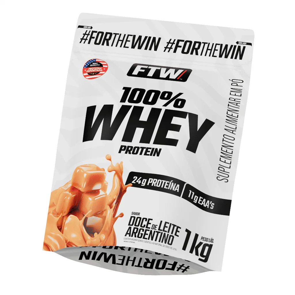 100% Whey protein Refil 1Kg - FTW