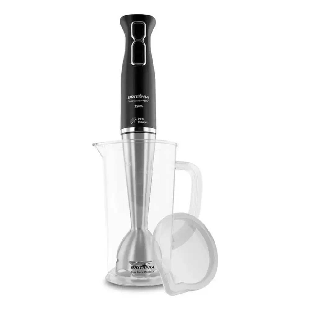 Mixer Britânia Inox Maxx Bmx355p 350w Cor Preto 127v