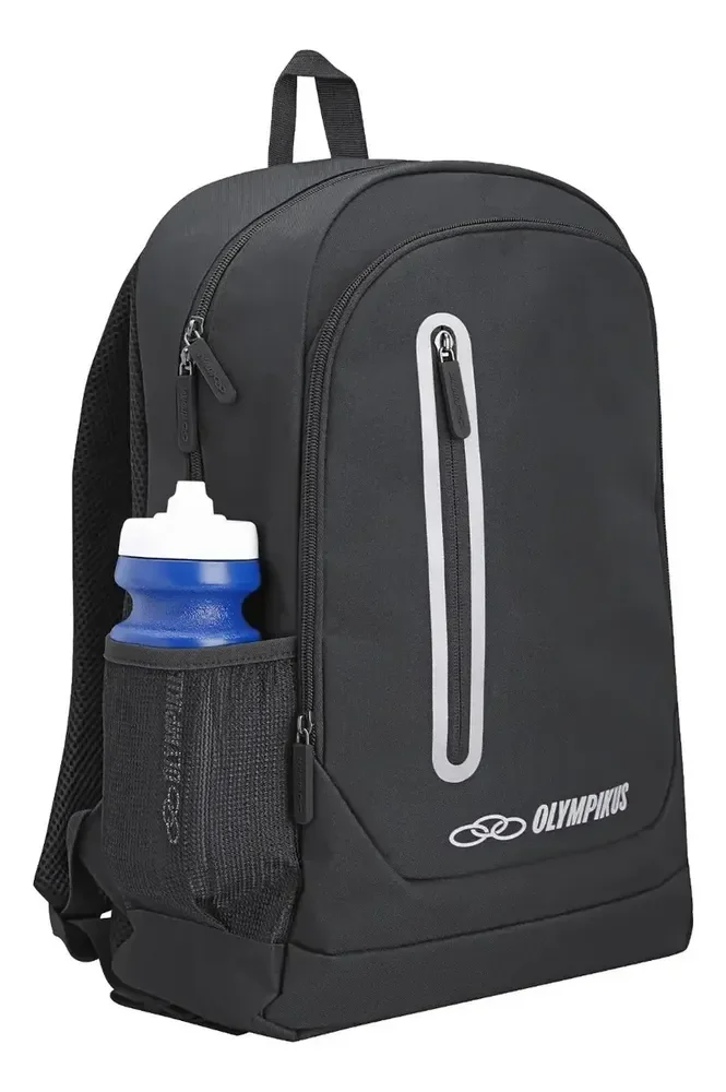Mochila Braze Olympikus Preto/prata Liso
