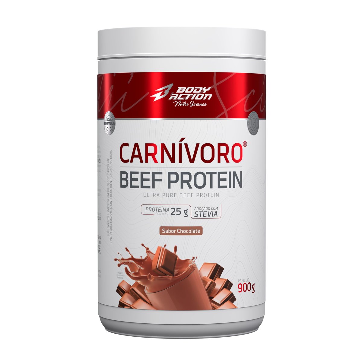 Carnívoro Beef Protein - 900g Chocolate - BodyAction