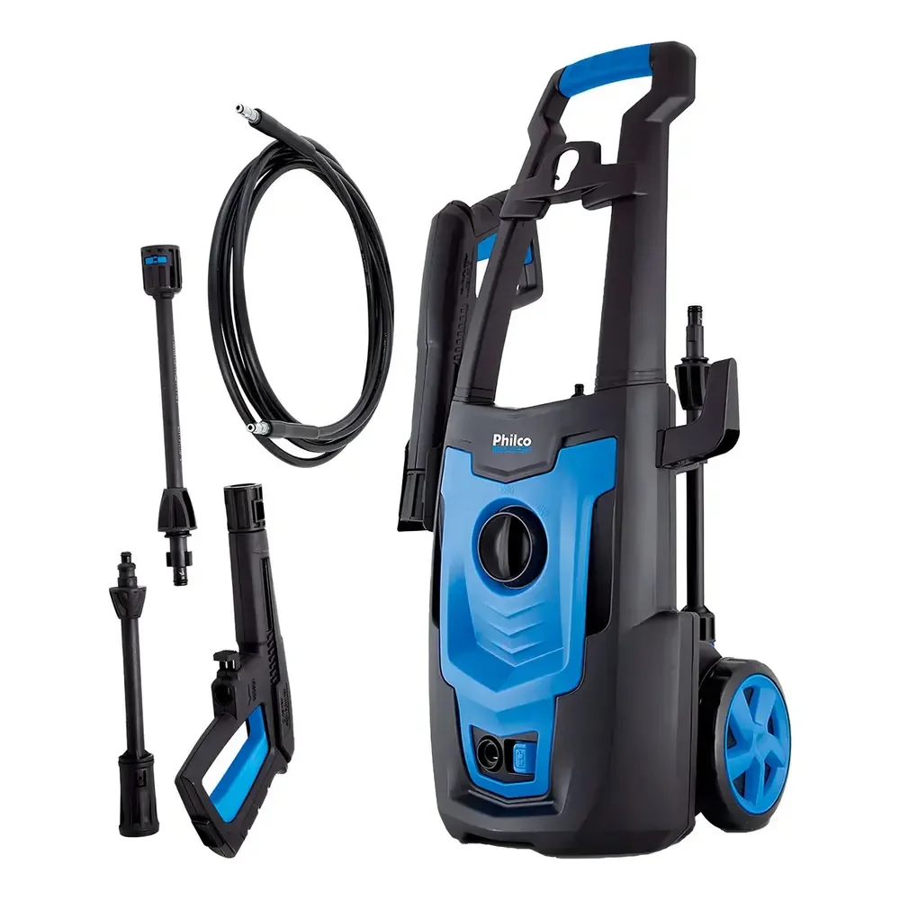 Lavadora De Alta Pressão Philco Pla3100 Azul, 1.8 Kw E 2100 Psi 127v 60 Hz