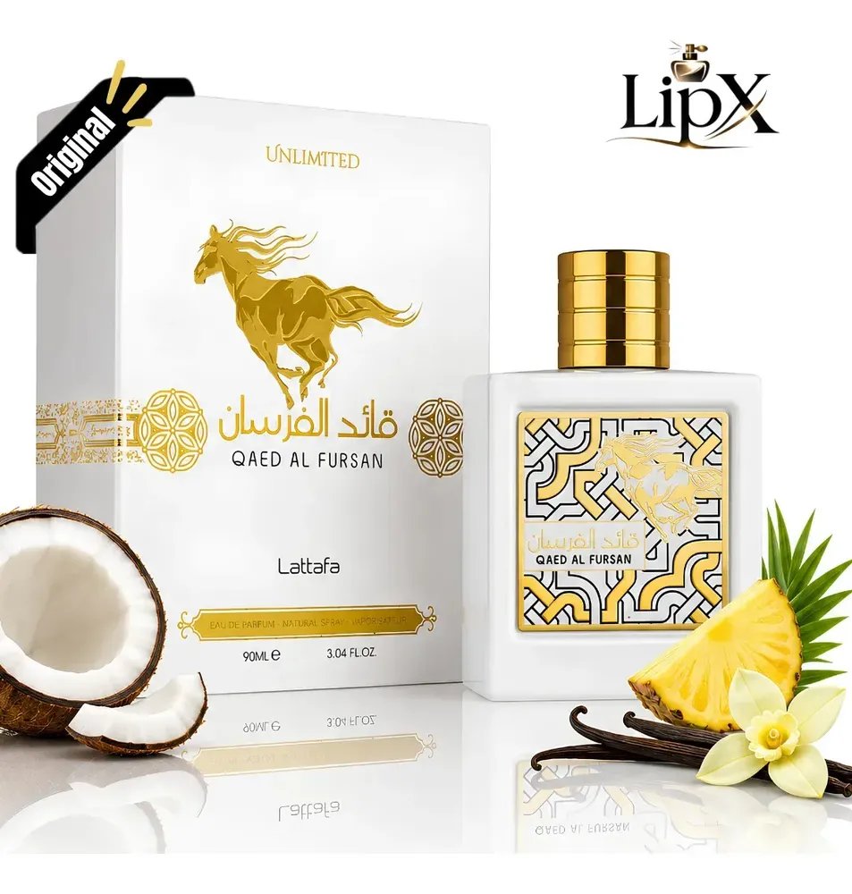 Perfume Árabe Qaed Al Fursan Unlimited Edp 90ml